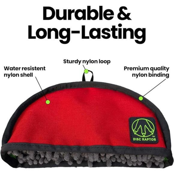 Disc Raptor - The Original Disc Golf Cleaning Tool with Microfiber & Turf - Picture 6 of 7